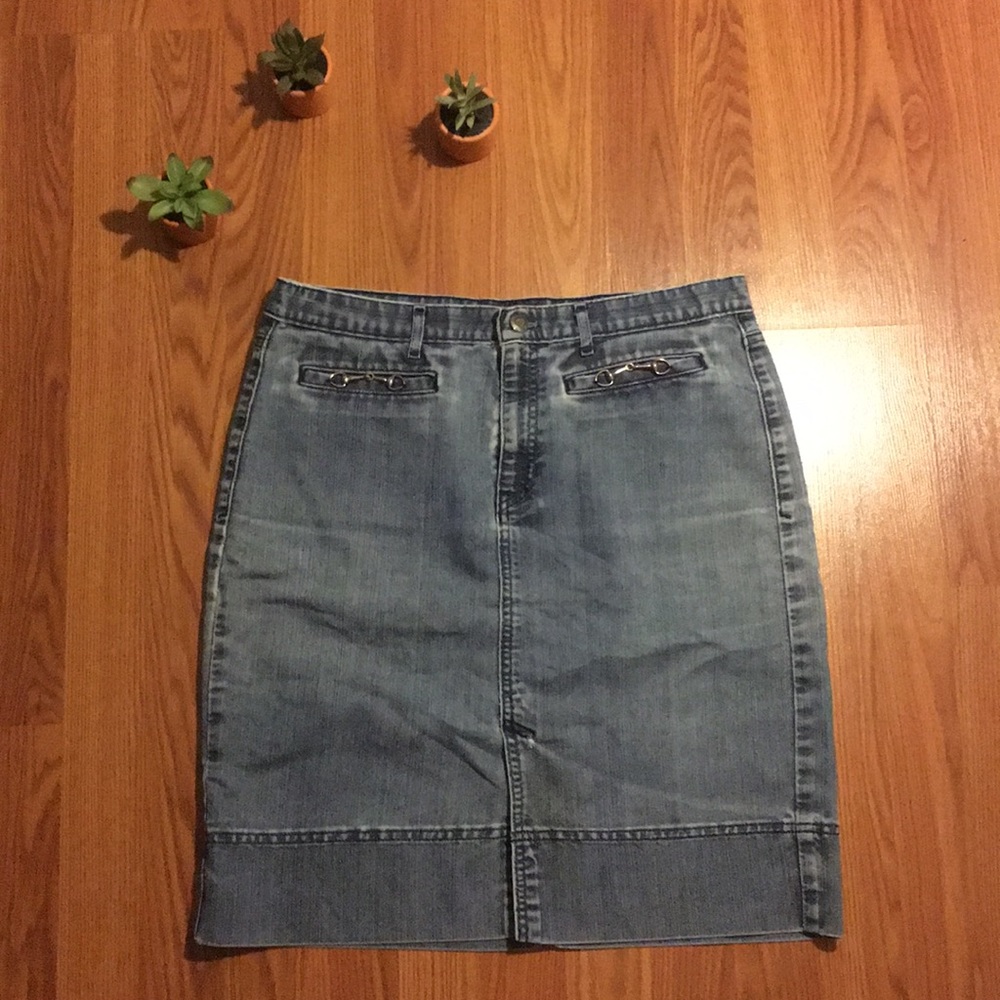 Jean skirt